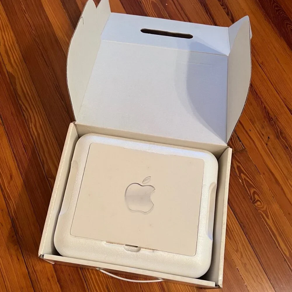Apple iBook M6497 G3 MAC OS X 500/128/10G w/Box Working Vtg